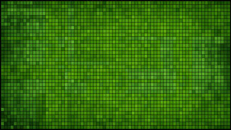 Green abstract mosaic background - Illustration,  Mosaic grunge background,  Squares Of Light And Dark green,  Green shapes of mosaic styleのイラスト素材