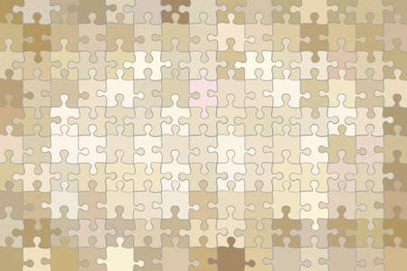 Beige grunge puzzle background - illustration Beige abstract vectorのイラスト素材