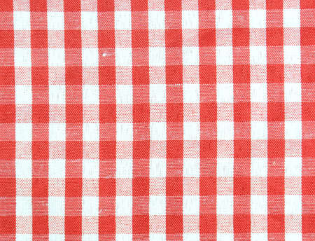 Background texture of red and white  plaid materialの写真素材