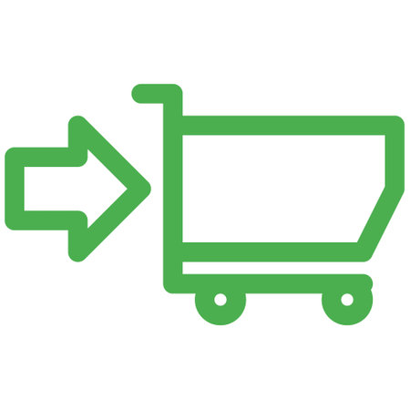 add to cart online shop icon buttonのイラスト素材