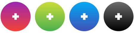 add icon set, plus icon set