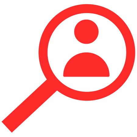 account search icon buttonのイラスト素材