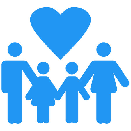 family icon, family sign vector designのイラスト素材