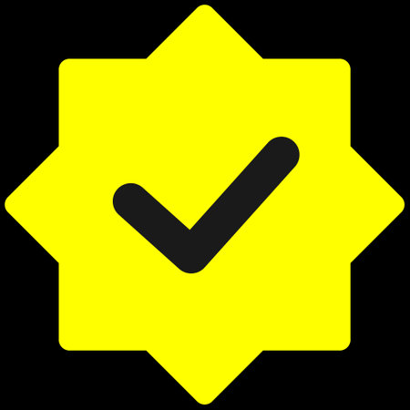verified check mark icon design element vectorのイラスト素材