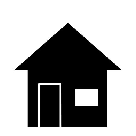home icon, house icon, home page icon vectorのイラスト素材