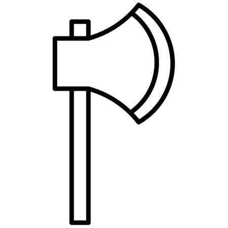 axe icon vector designのイラスト素材