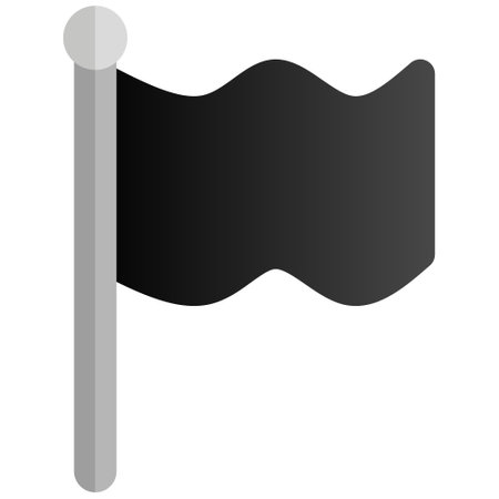 flag icon signのイラスト素材