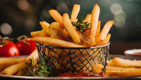 french fries photoの素材