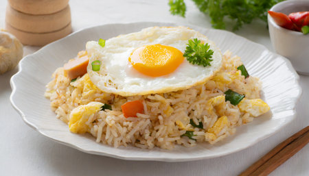 delicious fried rice photoの素材