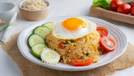 delicious fried rice photoの素材