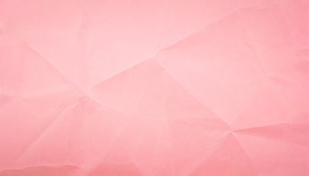 full frame crumpled pink paper backgroundの素材