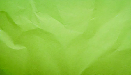 crumpled green paper texture backgroundの素材