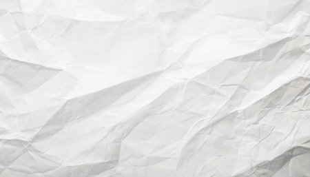 crumpled white paper backgroundの素材