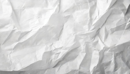 crumpled white paper backgroundの素材