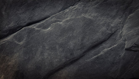 black textured stone backgroundの素材