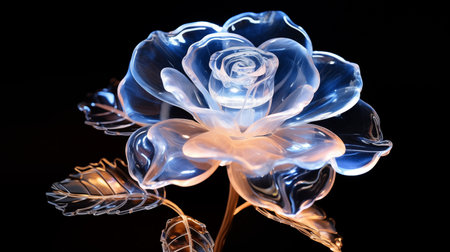 glass rose background and wallpaperの素材