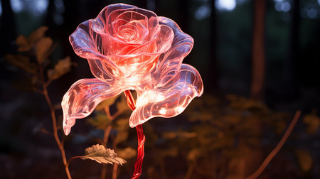 glass rose background and wallpaperの素材