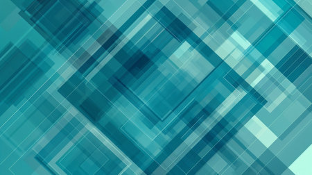 modern tosca square background, geometric square shape background and wallpapers, modern and trendy square backgroundの素材