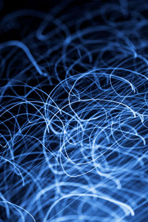 abstract light trails backgroundの写真素材
