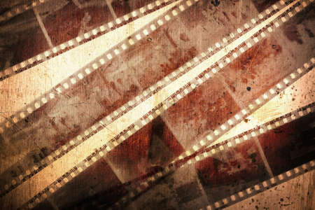old grunge negative films backgroundの写真素材
