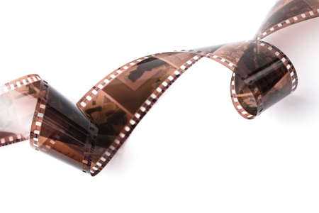 negative film isolatedの写真素材