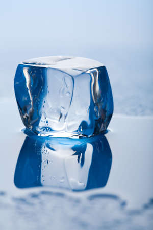 melting ice cube