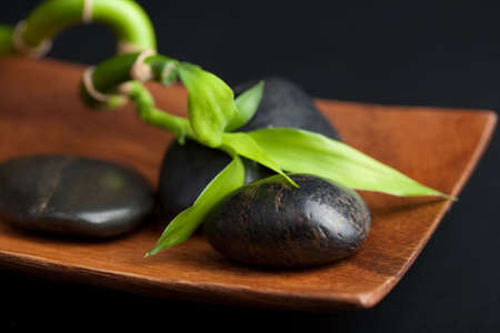 spa stones and bambooの写真素材