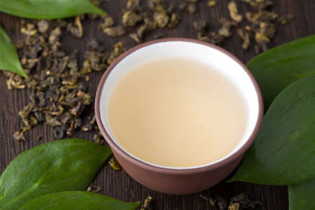 green teaの写真素材