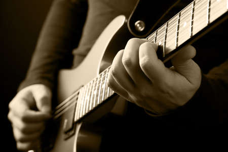 guitarist hands
