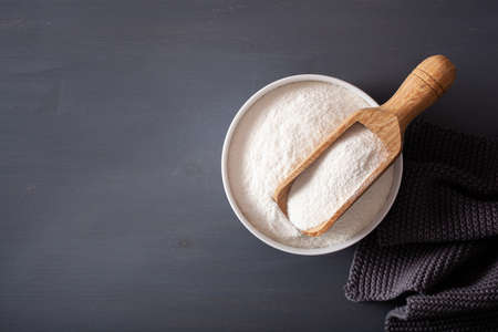 coconut flour healthy ingredient for keto paleo dietの写真素材