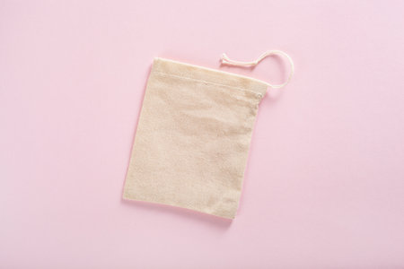 reusable cotton tea bag, eco zero waste concept