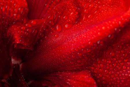 abstract close-up nature texture red winter christmas flower amaryllis Merry Christmasの写真素材