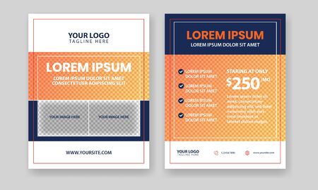 Professional Clean and Elegant Flyer Corporate Promotion Designのイラスト素材