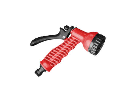 Spray Nozzle, for maintenance of watering plants. Isolated backgroundの写真素材
