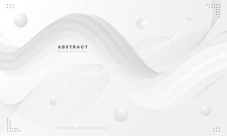 Monochromatic abstract background, fluid and spiral abstract illustration design for wallpaper, landing pagr, website, computer graphic, banner and moreのイラスト素材