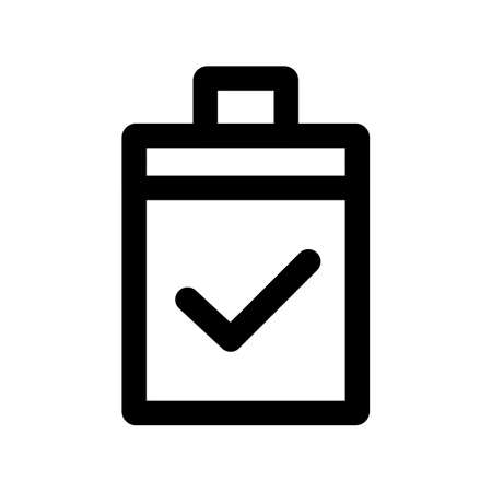 Full power icon with battery symbol illustration for business and management on isolated background designのイラスト素材
