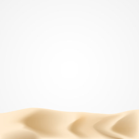 Middle east desert illustration on isolated background designのイラスト素材