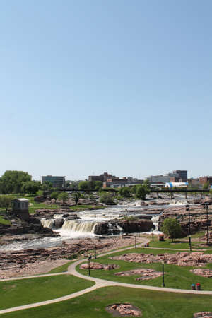 Falls Park-Sioux Falls, South Dakota