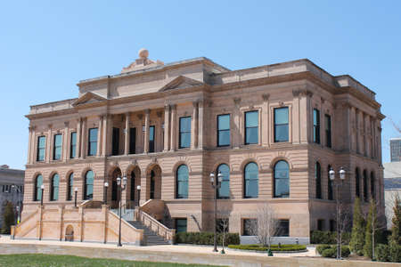 Public Library-Des Moines Iowaのeditorial素材