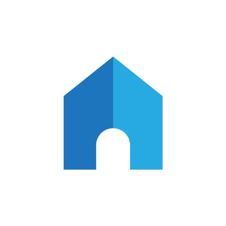 Home icon. Flat design style modern vector illustration. Home icon.のイラスト素材