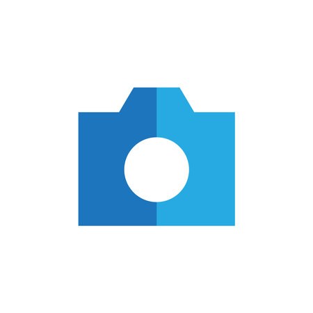 Camera Icon. Flat Design. Vector Illustration.のイラスト素材
