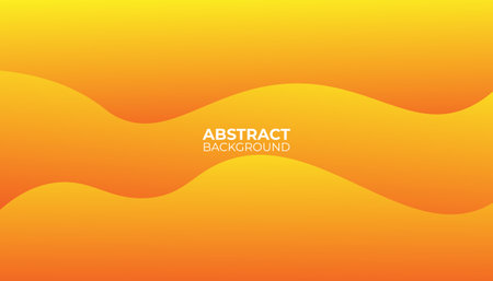 Abstract orange wave background. Vector illustration. Can be used for advertisingeting, presentation.のイラスト素材