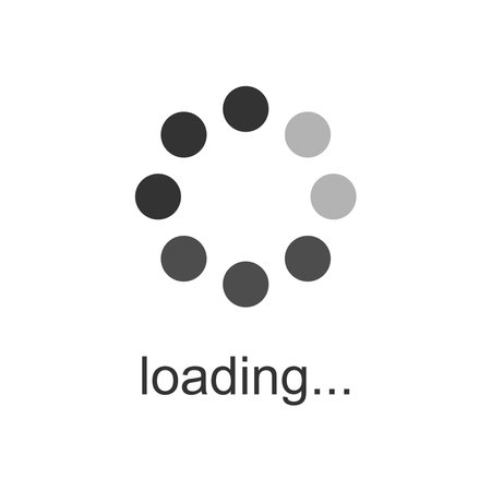 Loading icon. Load symbol. Loading icon. Loading icon. Loading iconのイラスト素材