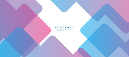 Abstract geometric background with blue and pink squares. Vector illustration for your designのイラスト素材