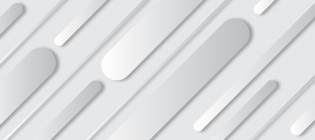 White geometric background. Minimal design. Vector eps10 illustrationのイラスト素材