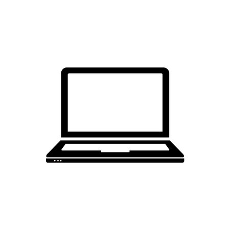 Laptop icon. Laptop vector icon. Laptop vector iconのイラスト素材