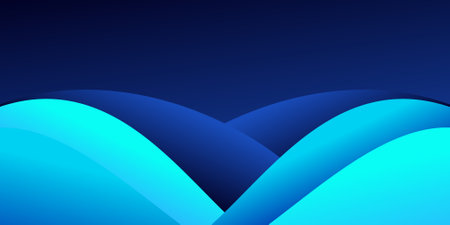 Blue abstract background. Vector illustration for your design. Eps 10.のイラスト素材
