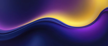 abstract colorful flowing liquid background illustrationの素材