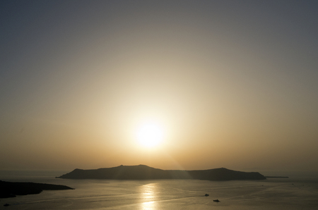 water, mediterriaan, Europa, cyclades, Grieks, EgeÃ¯sche zee, sky, zomer, reizen, vakantie, nighttimeの写真素材