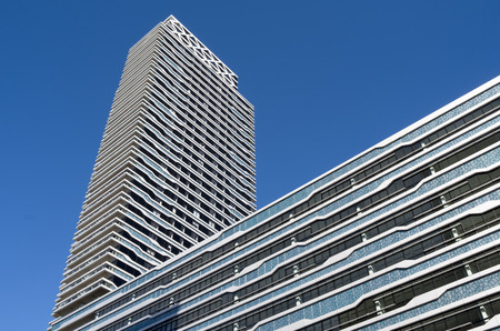 Architecture of New Babylon in The Hague, Netherlands 